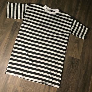 Striped PLT Oversized Dress